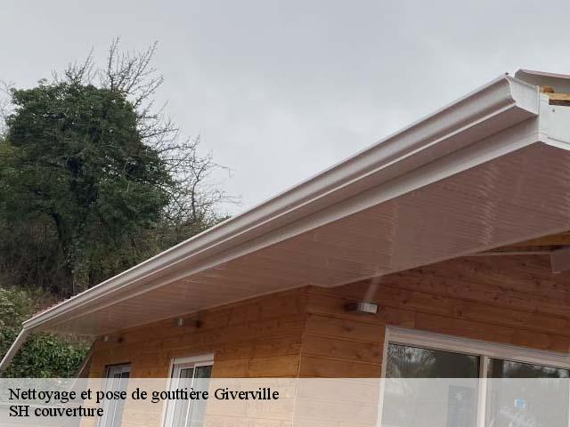Nettoyage et pose de gouttière  giverville-27560 SH couverture