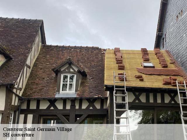 Couvreur  saint-germain-village-27500 SH couverture