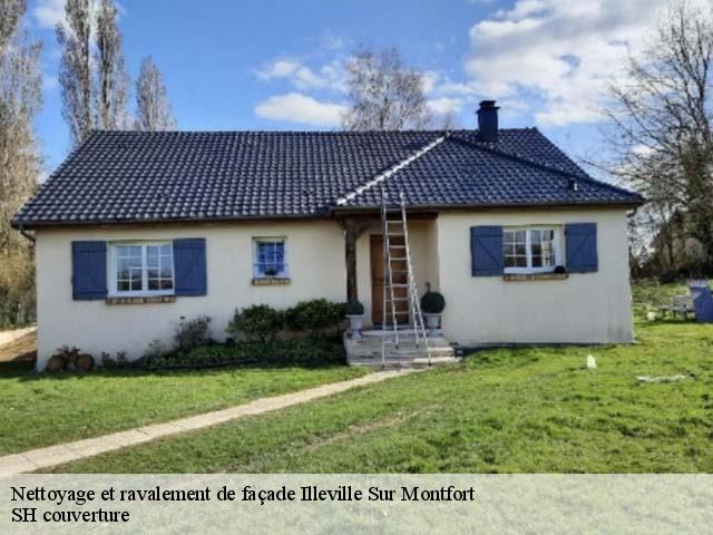 Nettoyage et ravalement de façade  illeville-sur-montfort-27290 SH couverture